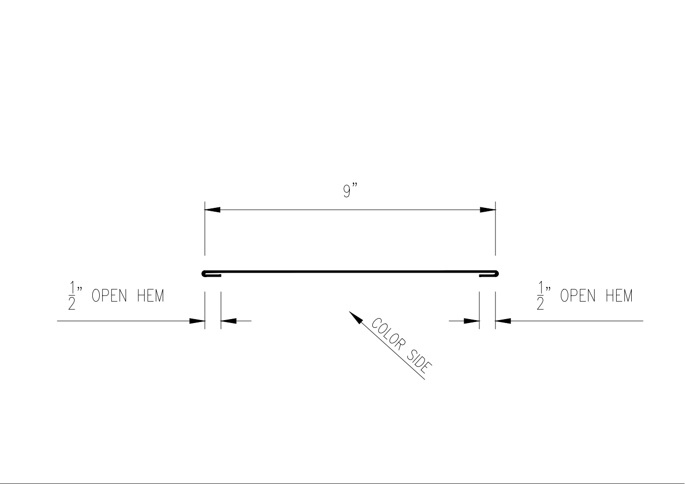 End Splice Detail With Reveal Trim | Board & Batten Metal Soffit