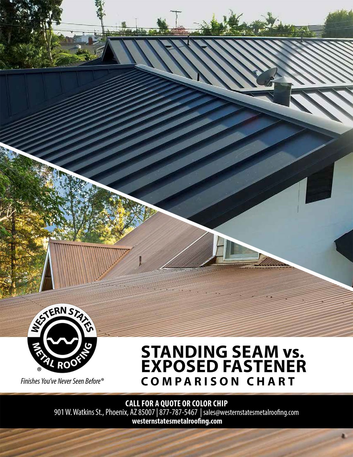 Corrugated Metal Roofing Vs. Standing Seam