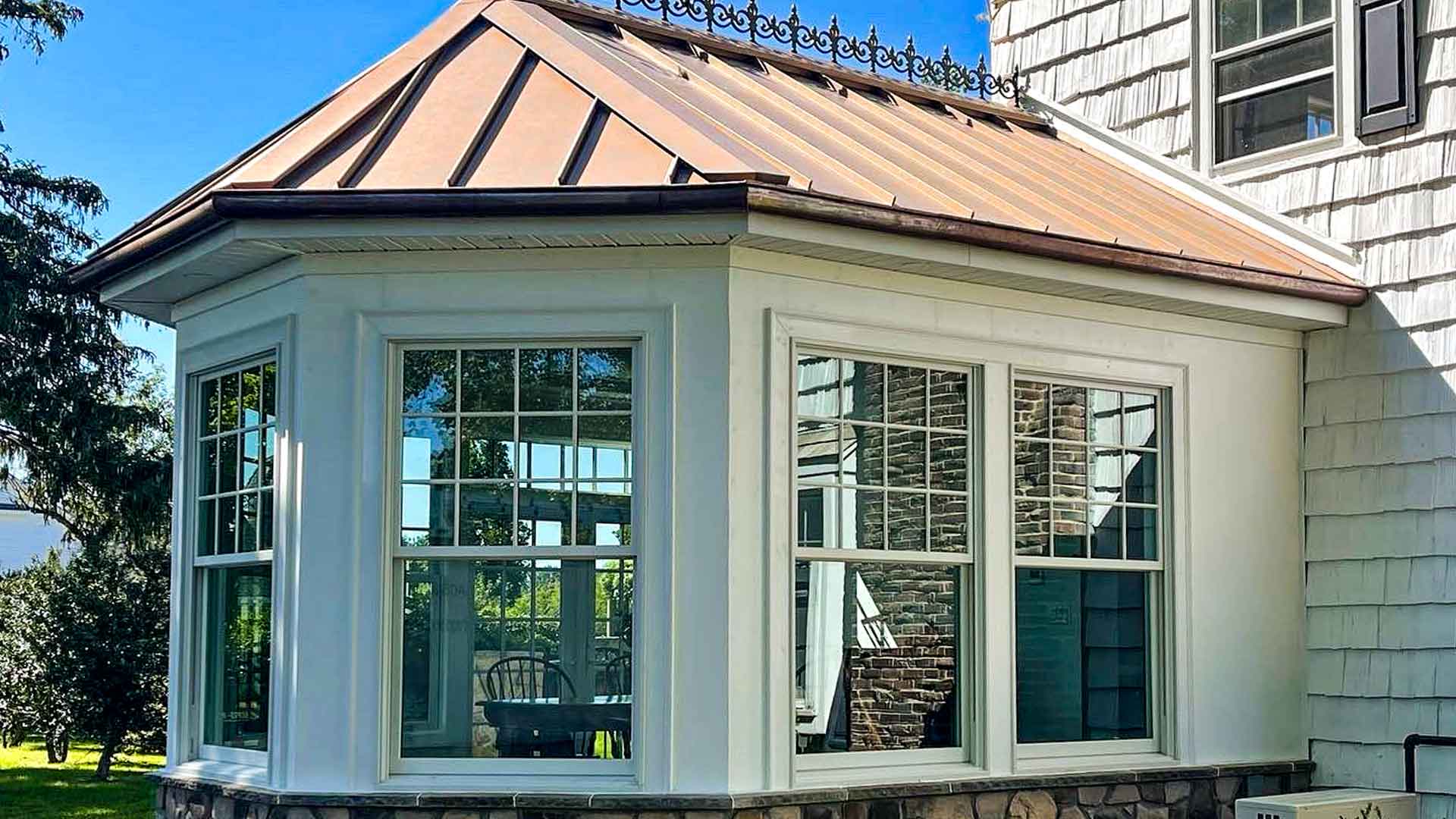 Aged Copper® Standing Seam Metal Roofing Panels