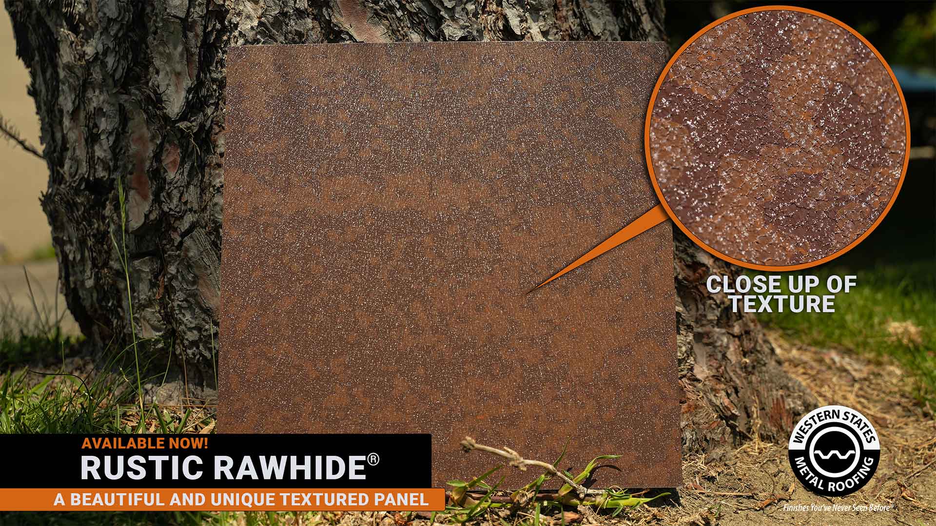 Steelscape Rustic Rawhide Textured Color For Metal Panels